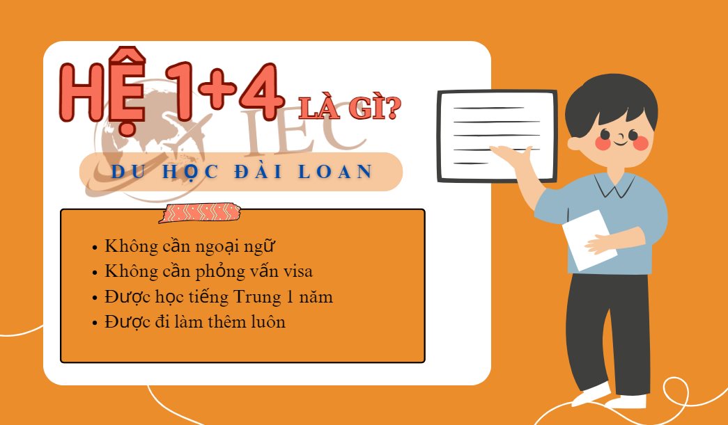 du học Đài Loan hệ 1+4